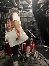 Load image into Gallery viewer, DRUM FACE t-shirt (2 sided)